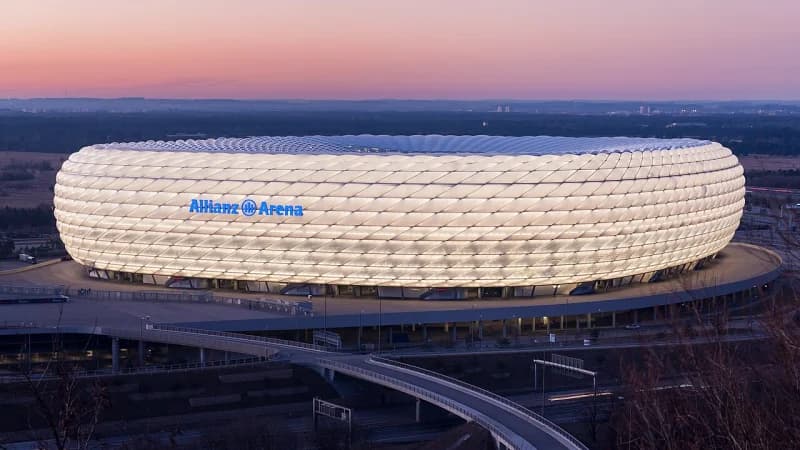 Allianz Arena, Munich, the venue for Oasis in Munich